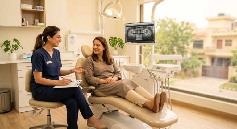 est dental clinic in Karachi providing professional dental care