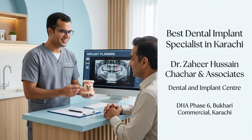 Best Dental Implant Specialist in Karachi – Dr. Zaheer Hussain Chachar & Associates